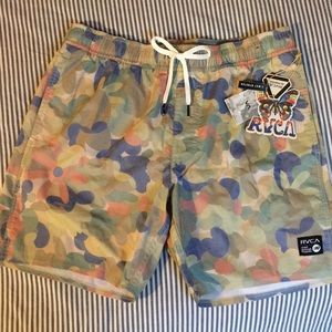 RVCA Premium Stretch Hybrid Shorts